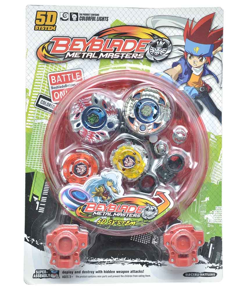 Buy Blue Lotus 5D System Super Battle Beyblade Metal Masters With ...