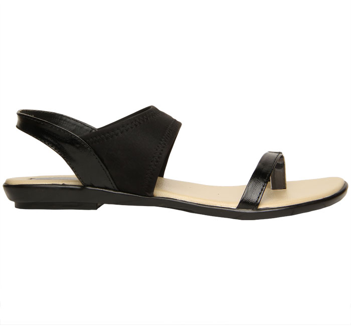 Buy Bata Women's Black Sandals Online @ ₹399 from ShopClues