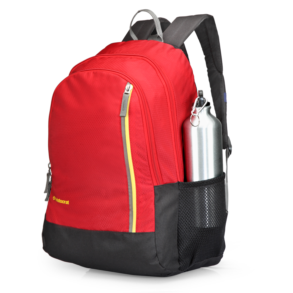 Buy Aristocrat Pep 3 Laptop Backpack Red Online @ ₹1520 from ShopClues