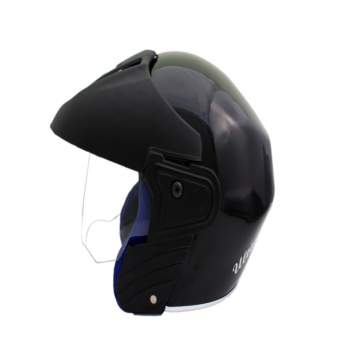 Buy MPI Open Face Scooter Scooty Motorbike Black Helmet for Gents/Men