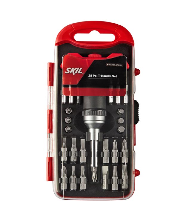 Buy Skil 28 piece Thandle Screw Driver Set Online ₹643 from ShopClues