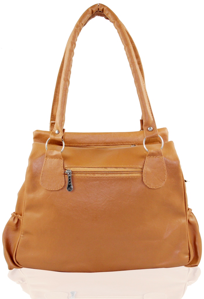 Chhavi Tan Plain Handbag