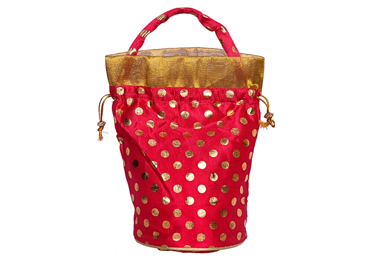 Buy Indian Fashion Handmade Women Drawstring Potli Bags Gift Pouch