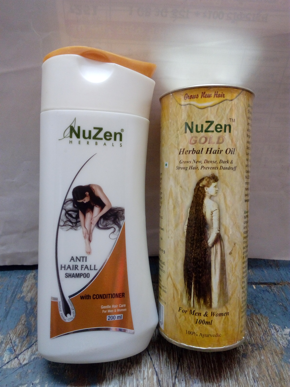 Buy Nuzen Gold Herbal Hair Oil 100ml Nuzen Herbal Anti Hiar Fall ...
