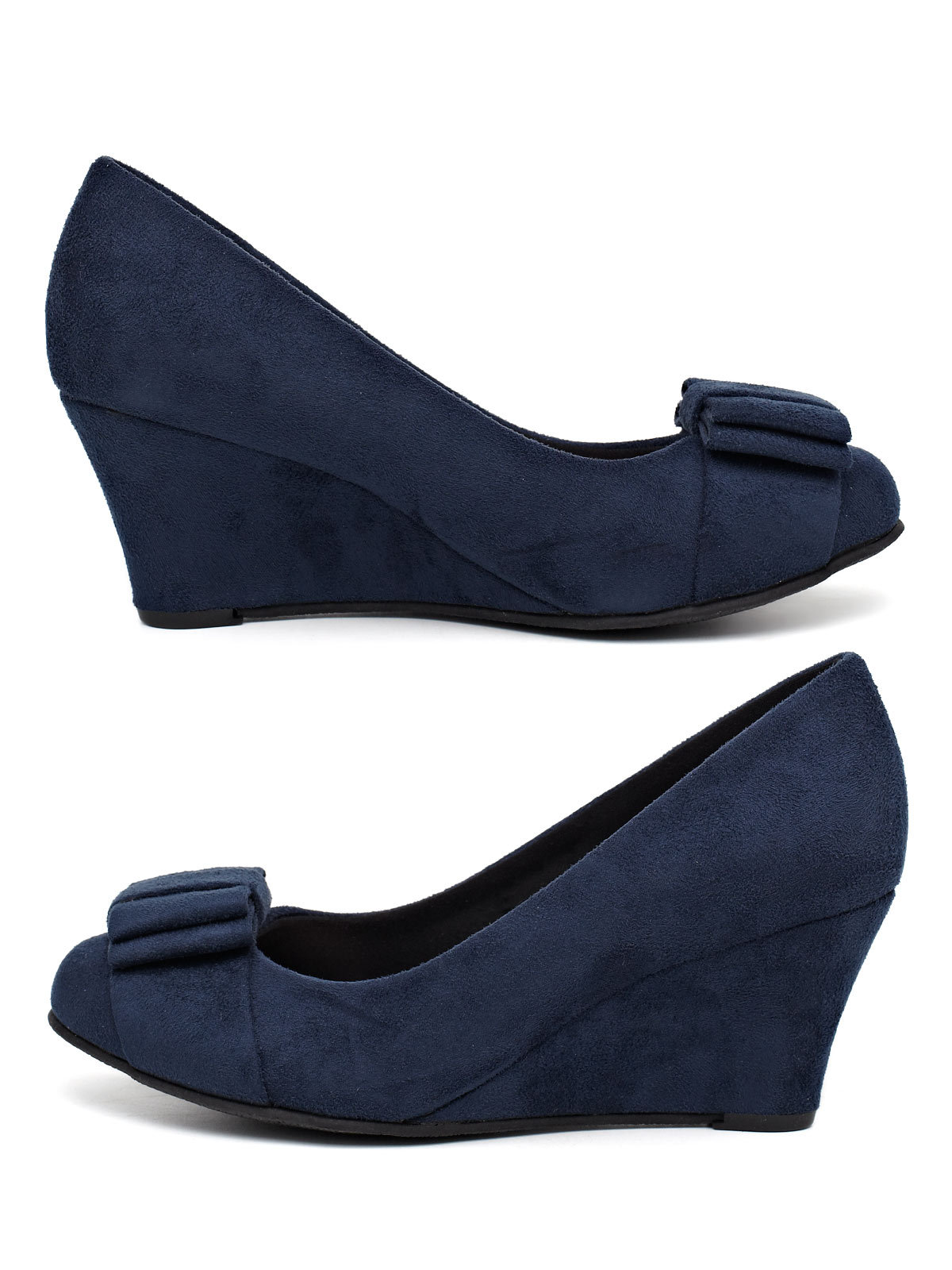 wedge ballerinas