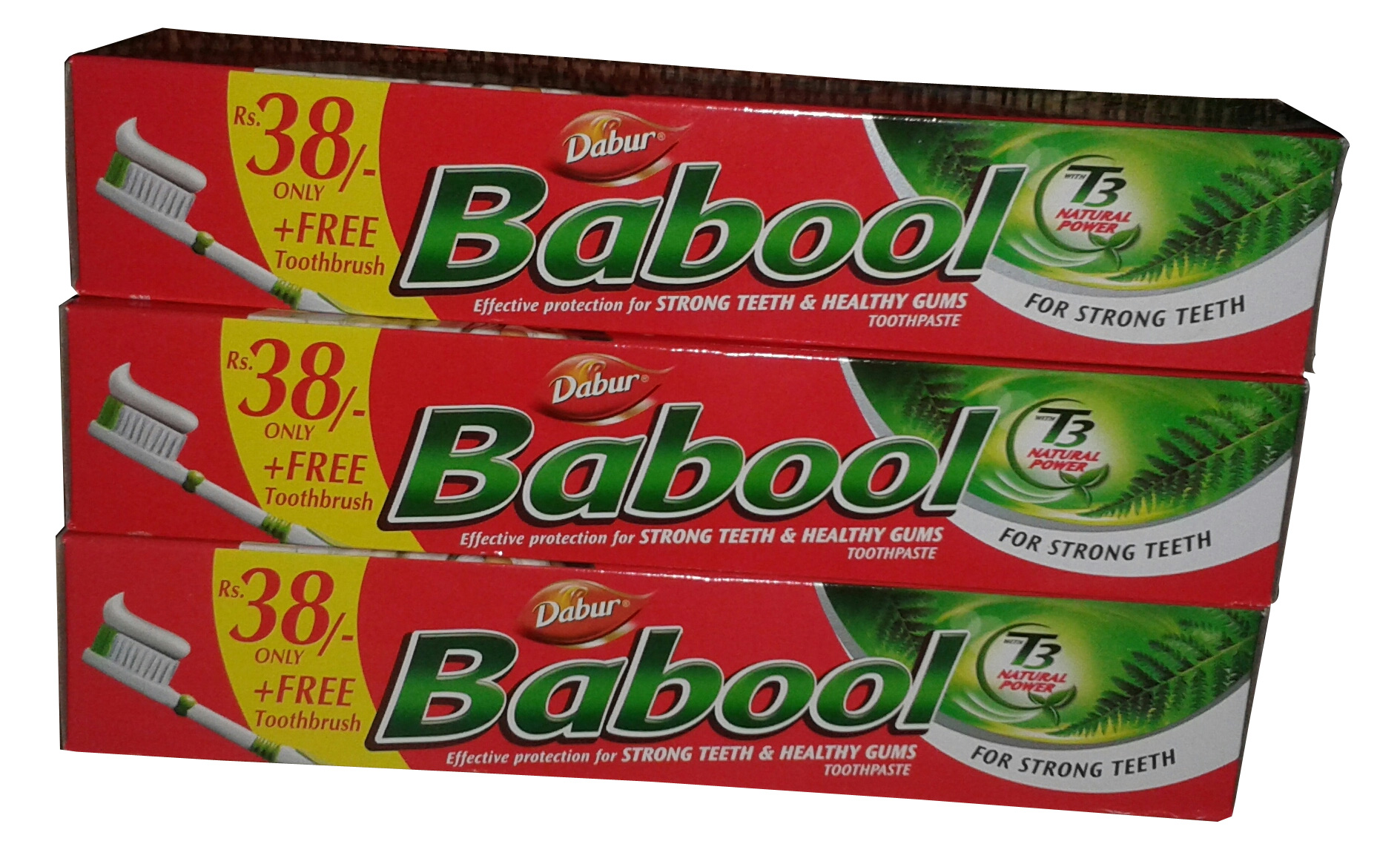 Dabur Babool Set of 3 Toothpaste & Toothbrushes at Best Prices Shopclues Online Shopping Store