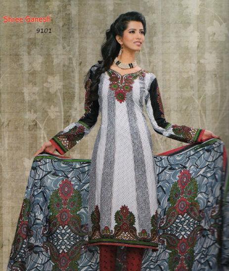 shree ganesh cotton churidar materials