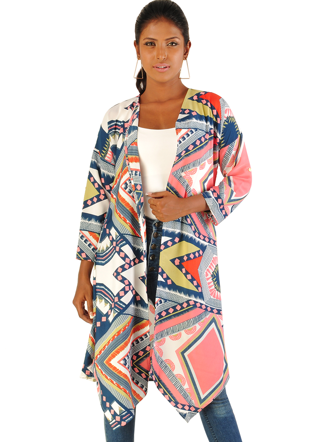 Buy . Glamhouse Rock mixed print cape Online @ ₹1199 from ShopClues