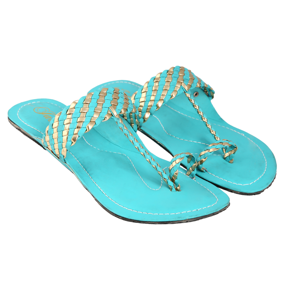 Buy Jade Women's Blue Flats Online @ ₹299 from ShopClues