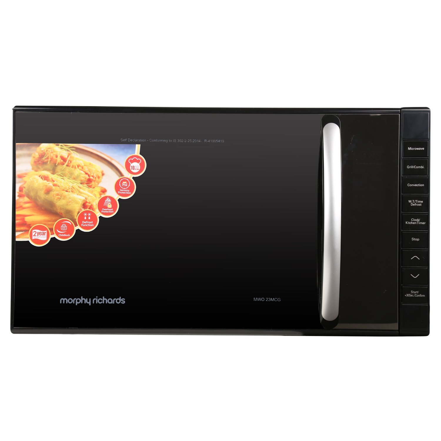Morphy Richard 23MCG 23 L Convection Microwave Oven Black , Microwaves & Halogen Ovens