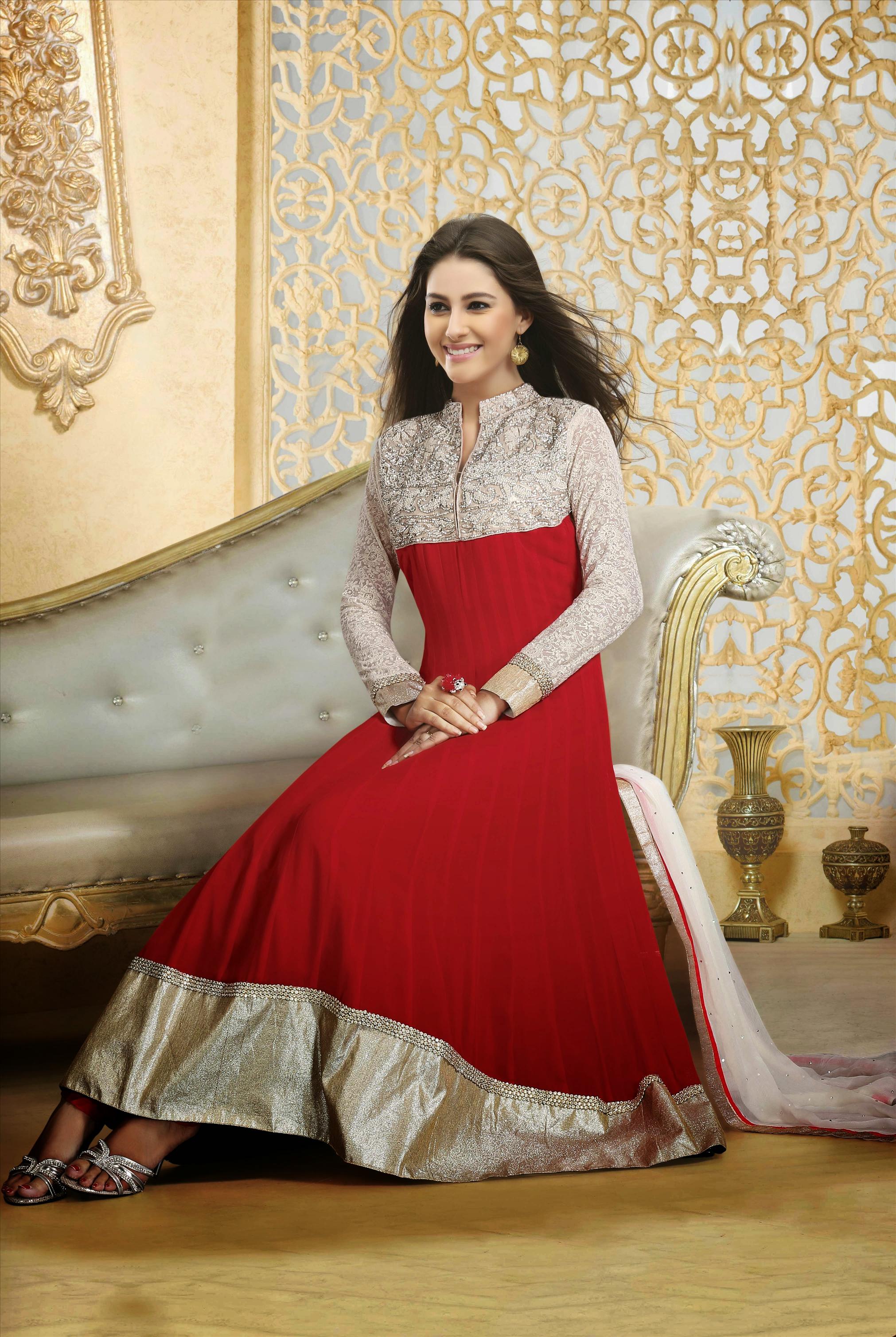 Designer Anarkali Salwar Kameez Churidar Indian Traditional Bollywood Suit 104 In India 