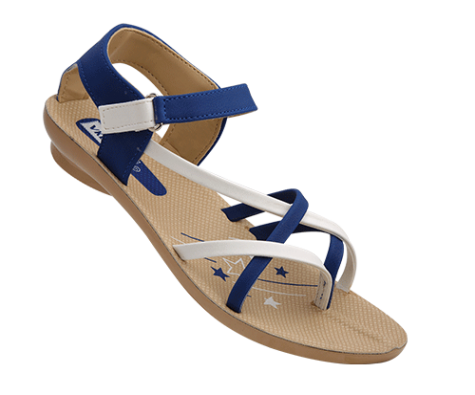 Buy VKC Women's Blue Sandals Online @ ₹249 from ShopClues