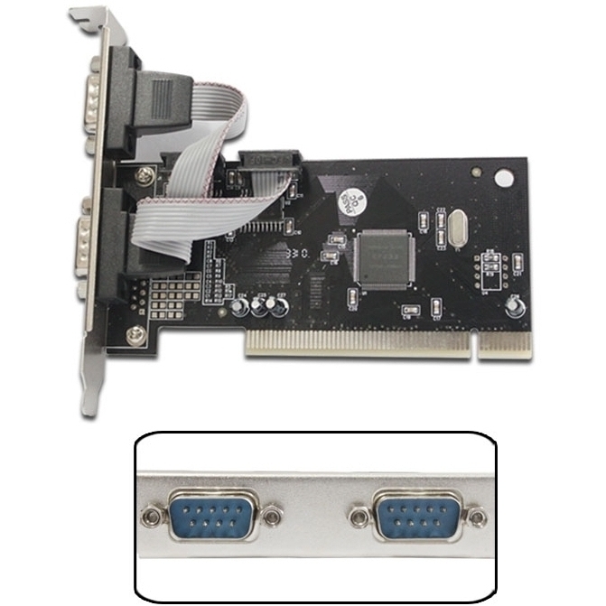 Zebronics Pci Serial Card (2 Ports)