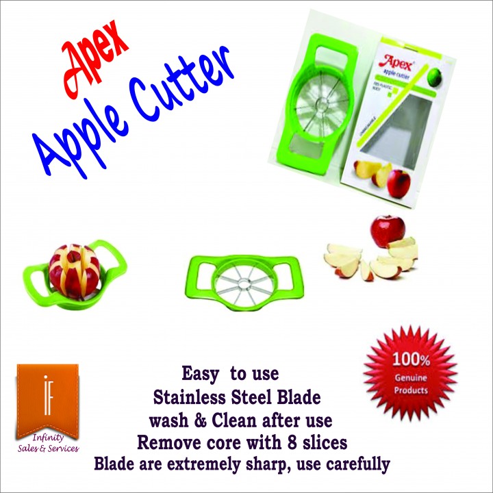 Buy Apple cutter with stainlesteel bled Online ₹199 from ShopClues