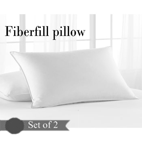 Buy ILiv Cotton Polyester Fiberfill Pillow White- Set of 2 Online ...