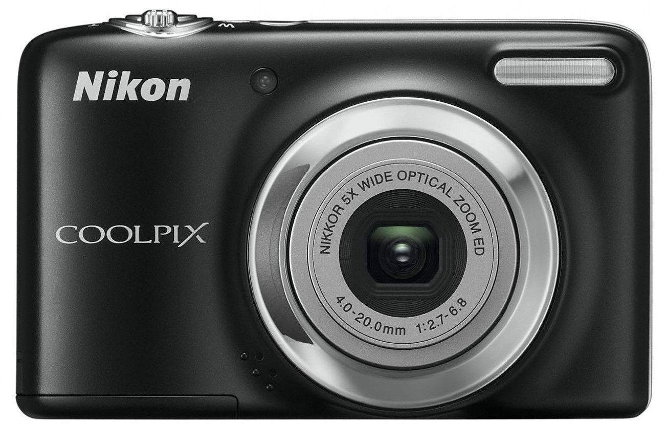 Buy Nikon Coolpix L29 with + 4gb Card + Pouch + VAT Bill Black Online