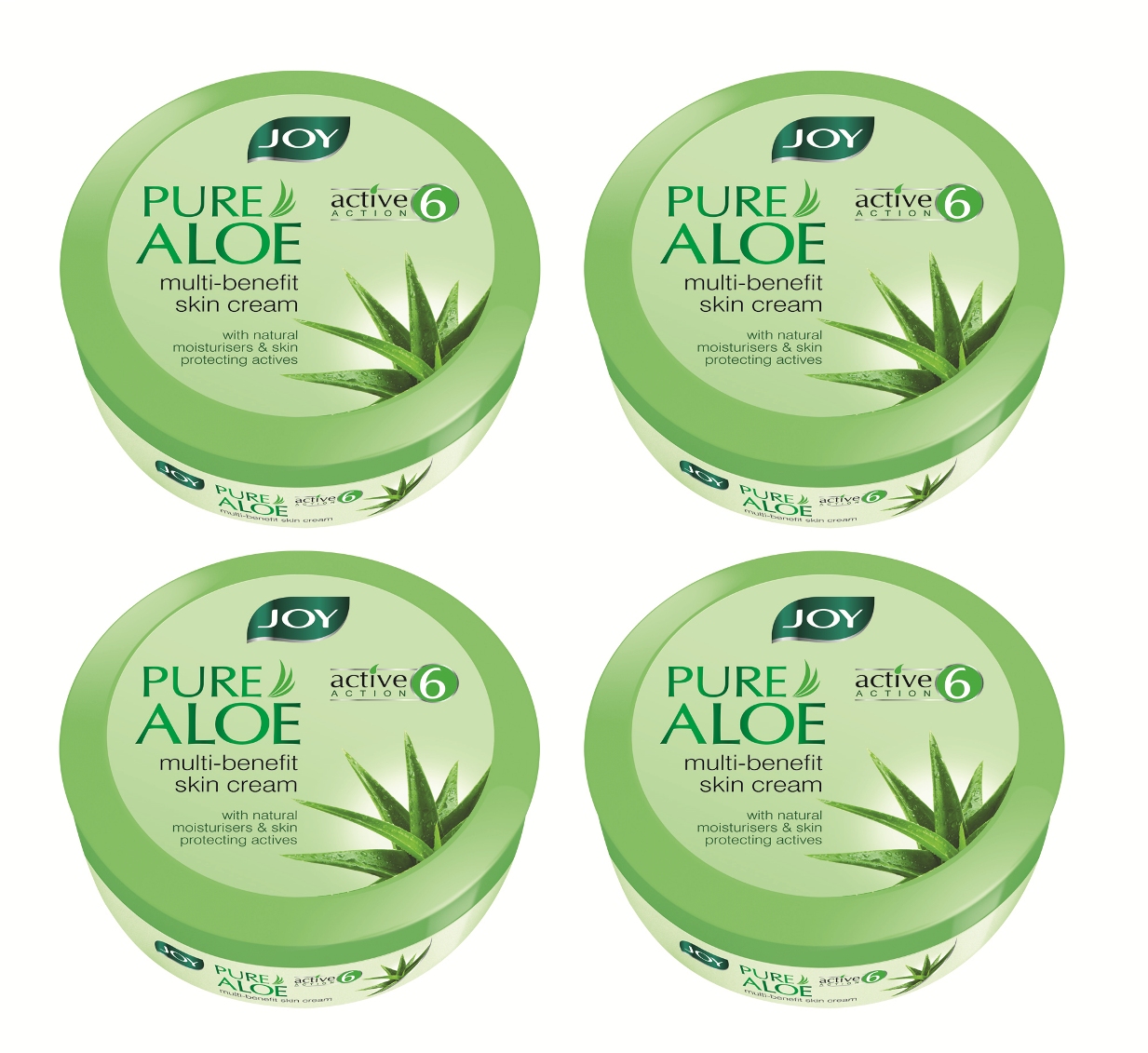 Buy Joy Pure Aloe Multi Benefit Skin Cream 800 Ml Pack Of 4 X 200 Ml Online ₹450 From Shopclues 2672