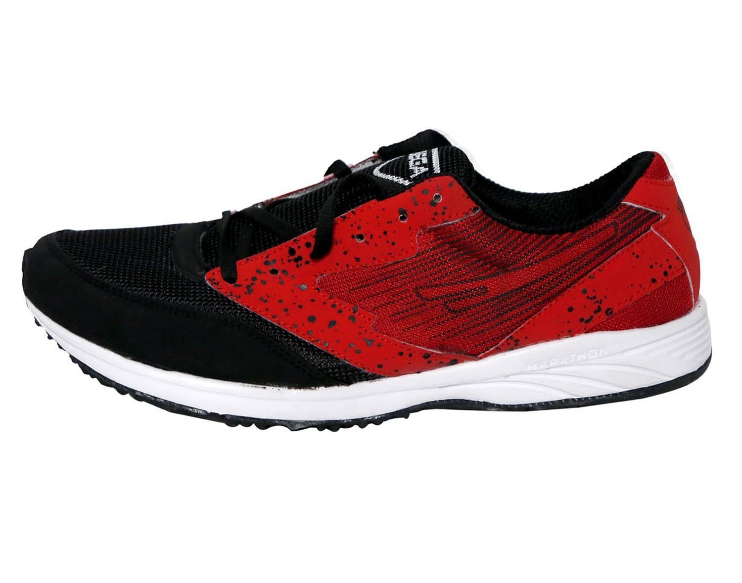 Buy Sega Sports Shoes - Red/Black Marathon Running Shoes Online @ ₹799 ...