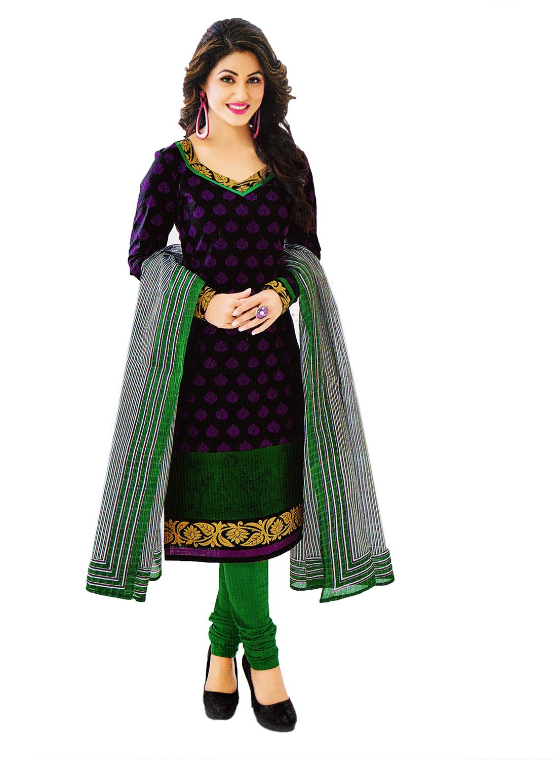 Buy Chudidar Suit for Women (Unstitched) Online @ ₹999 from ShopClues