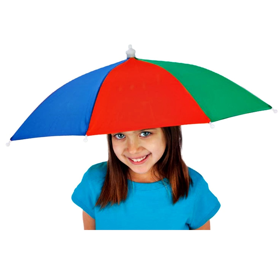 Buy Stylish Rainbow Coloured Hat Umbrella Online @ ₹199 from ShopClues