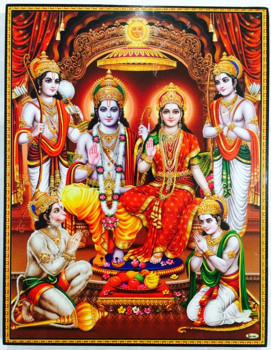 Buy RAM PARIWAR (LORD RAM FAMILY) PHOTO FRAME Online @ ₹244 from ShopClues