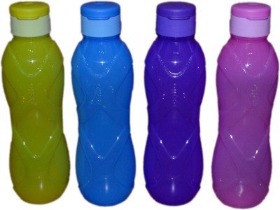 Buy Jaycoknit Cello Rugby Flip, Plastic Fridge Bottles,600 ml,Pack of 4 ...