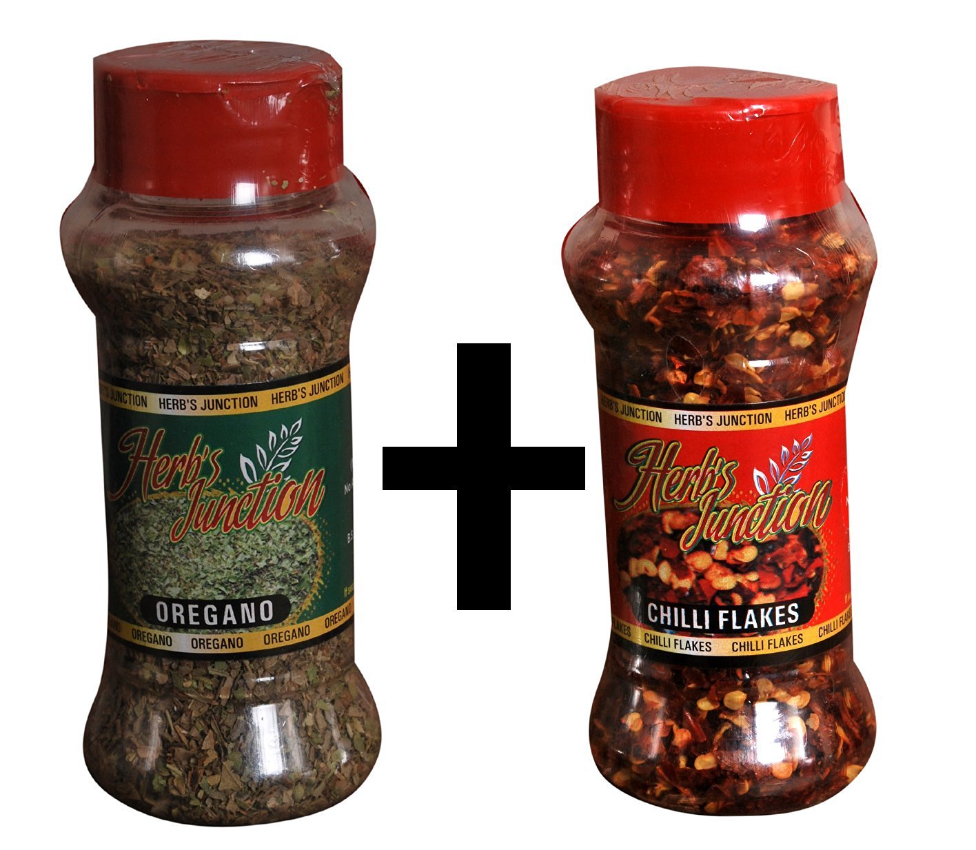 Buy Herbs Junction Combo of Oregano Leaves And Chilli Flakes 90 gms
