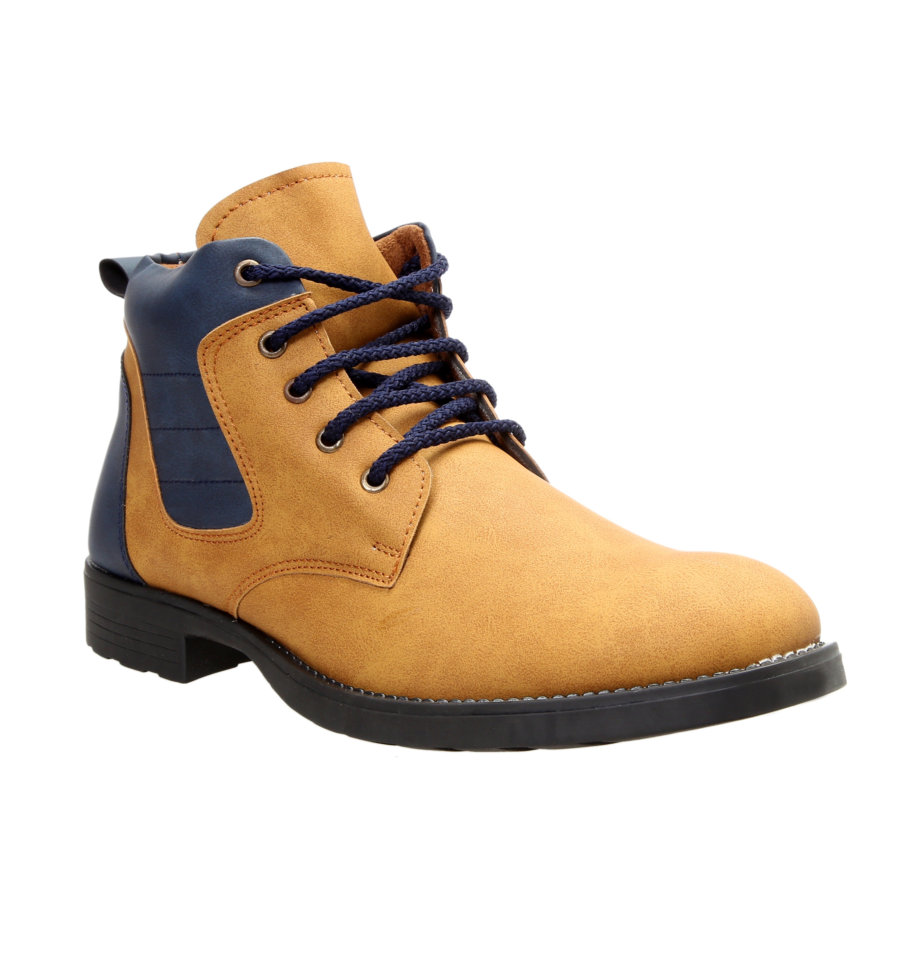 Buy Tomcat Men's Beige LaceUp Boots Online ₹1249 from ShopClues