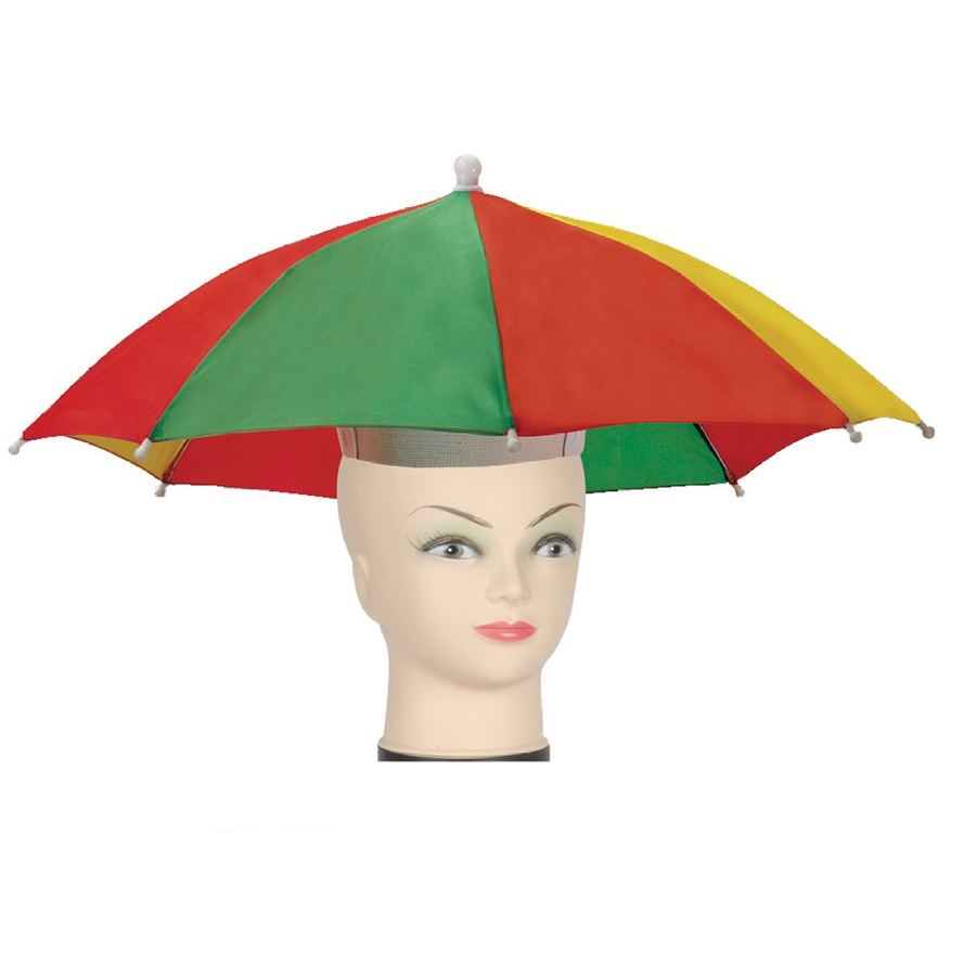 Buy Stylish Rainbow Coloured Hat Umbrella Online @ ₹199 from ShopClues