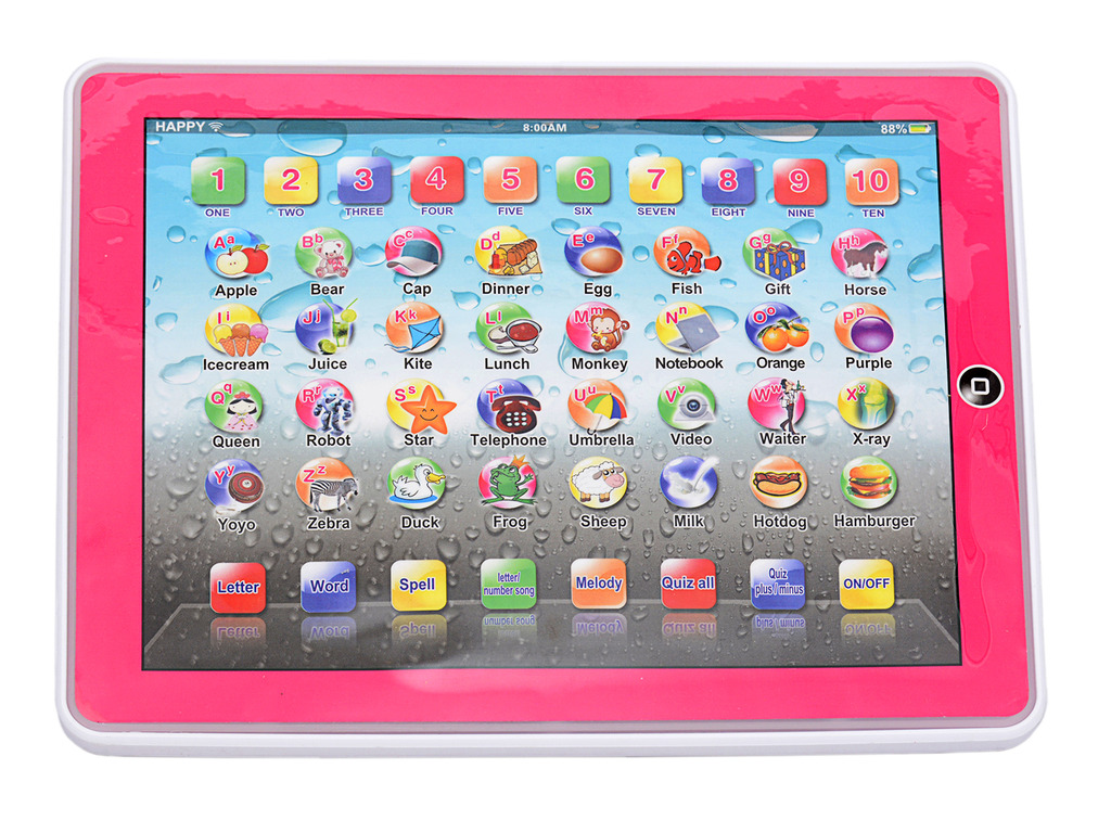 Buy Y Pad English Learning Tablet For Kids With Led Light And Sound