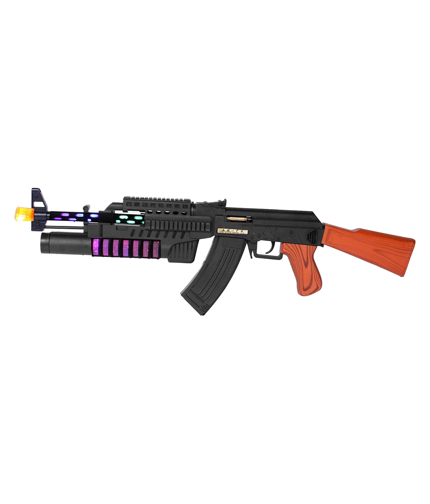 Buy Toyworld Ak 74 Kids Toy Gun - Multicolor Online @ ₹999 From Shopclues