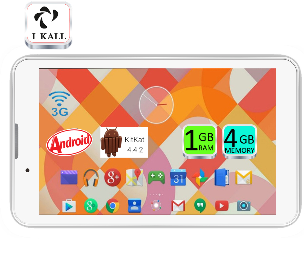 Buy IKall IK1 with Keyboard (7 Inch, 4 GB, WiFi + 3G Calling) Online