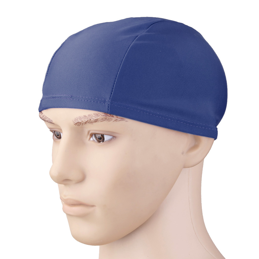 Buy Imported Men Women'S Nylon Polyester Swimming Cap Swim Hat - Dark ...