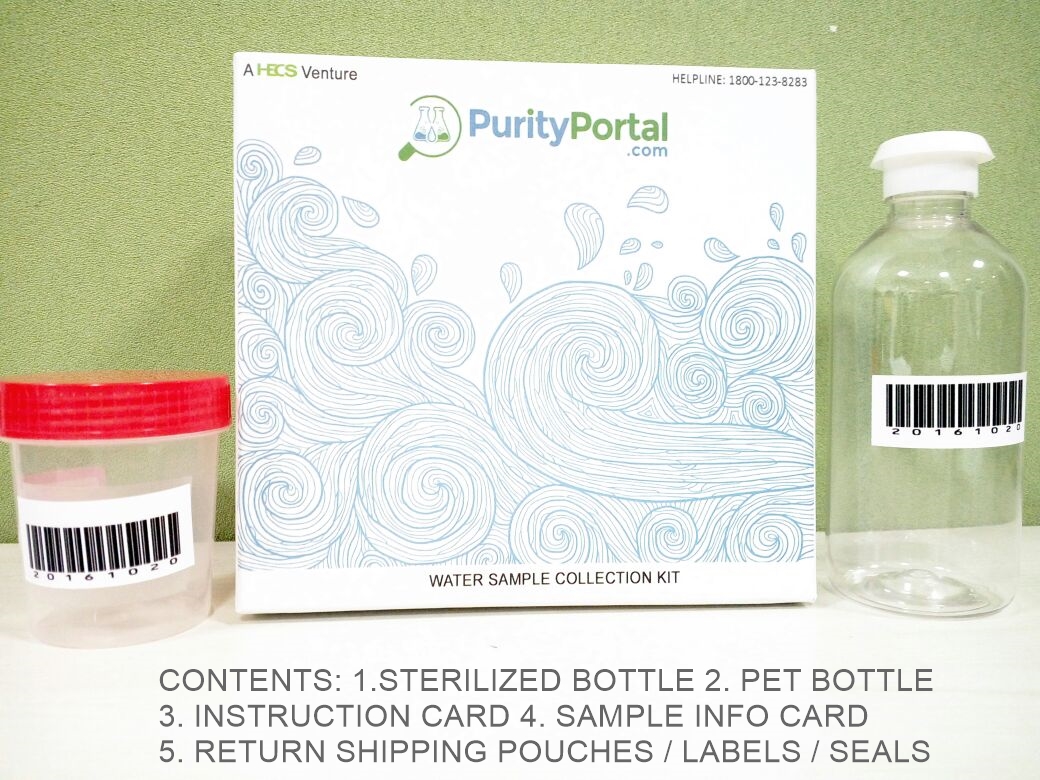 Buy Drinking water test kit Physical, Chem Microbial test by certified lab Online ₹990 from