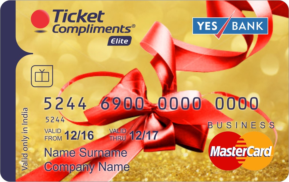 Buy Ticket Compliments Elite Gift Card Worth Rs. 2500 Online @ ₹2959 ...
