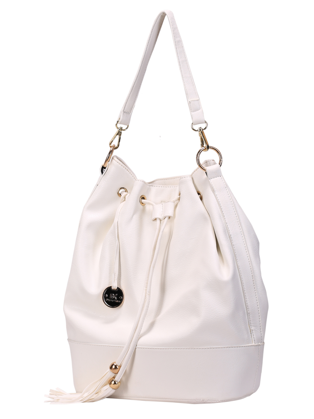 Diana Korr White Shoulder Bag DK12HWHT
