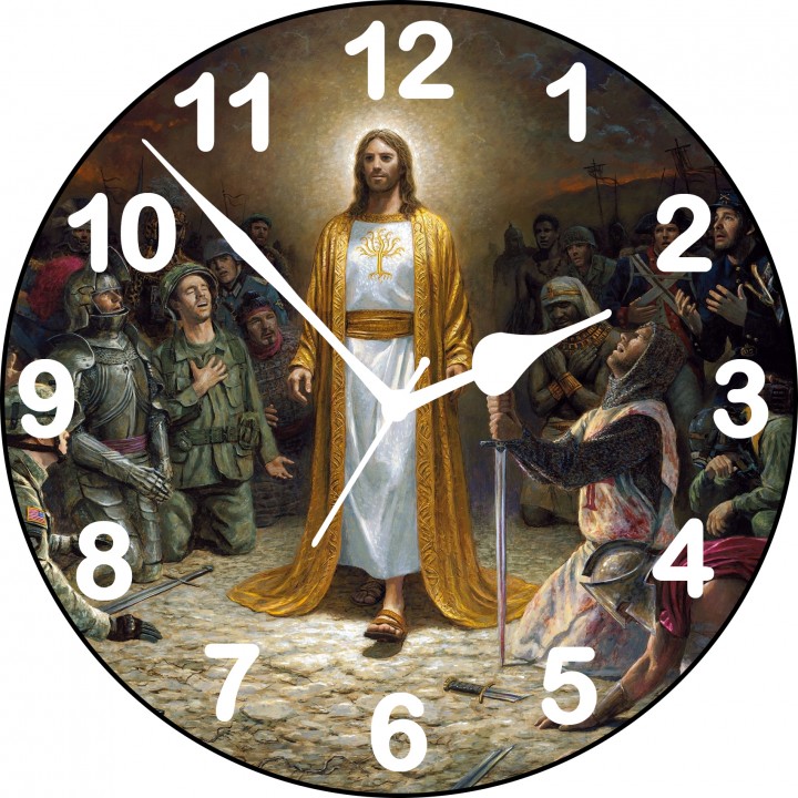 Buy 3D jesus wall clock Online @ ₹349 from ShopClues