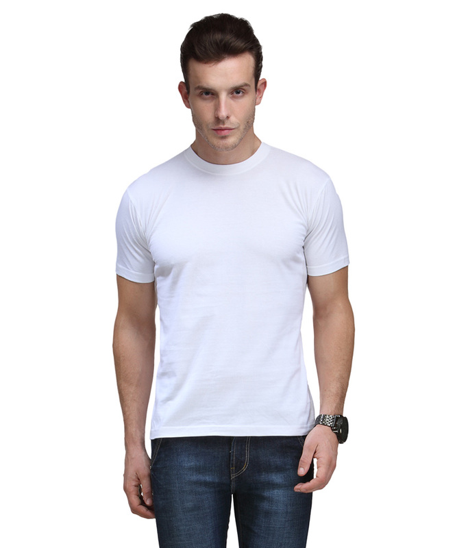 Buy Swami Samarth White Polyester T-Shirt Online @ ₹299 from ShopClues