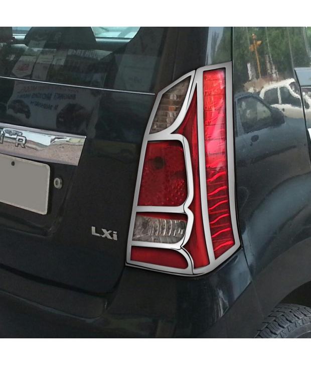 Buy Hi Art Chrome Tail Light Molding for Maruti Wagon R New Set Of 2