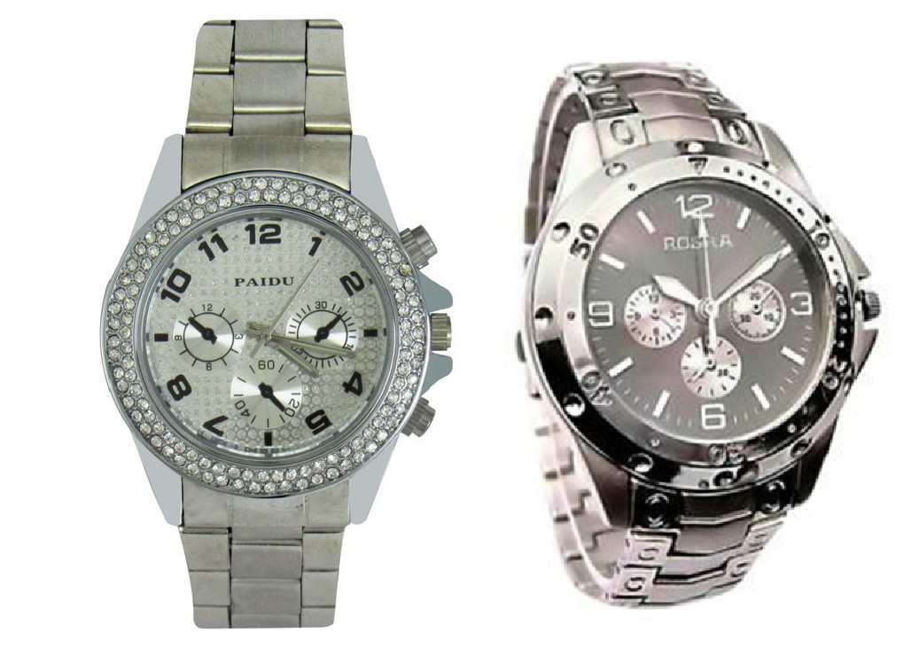 Buy Paidu And Rosra Silver Combo Of 2 Stylish Anolog Watches For Mensby 7star Online ₹999 From 