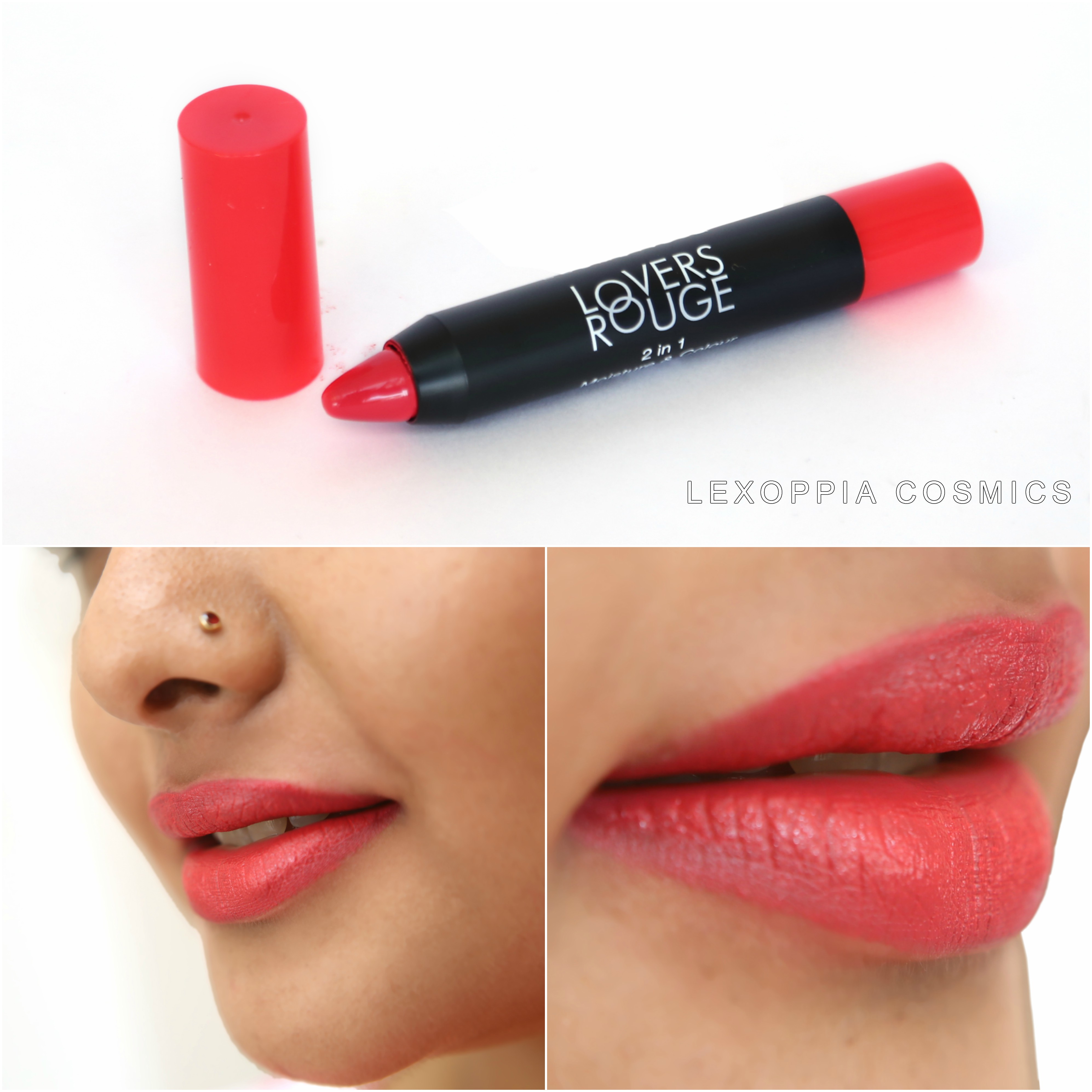 Buy Incolor Lovers Rouge 2 In 1 Moisture Colour Lipstick 602 Online ₹205 From Shopclues 3490