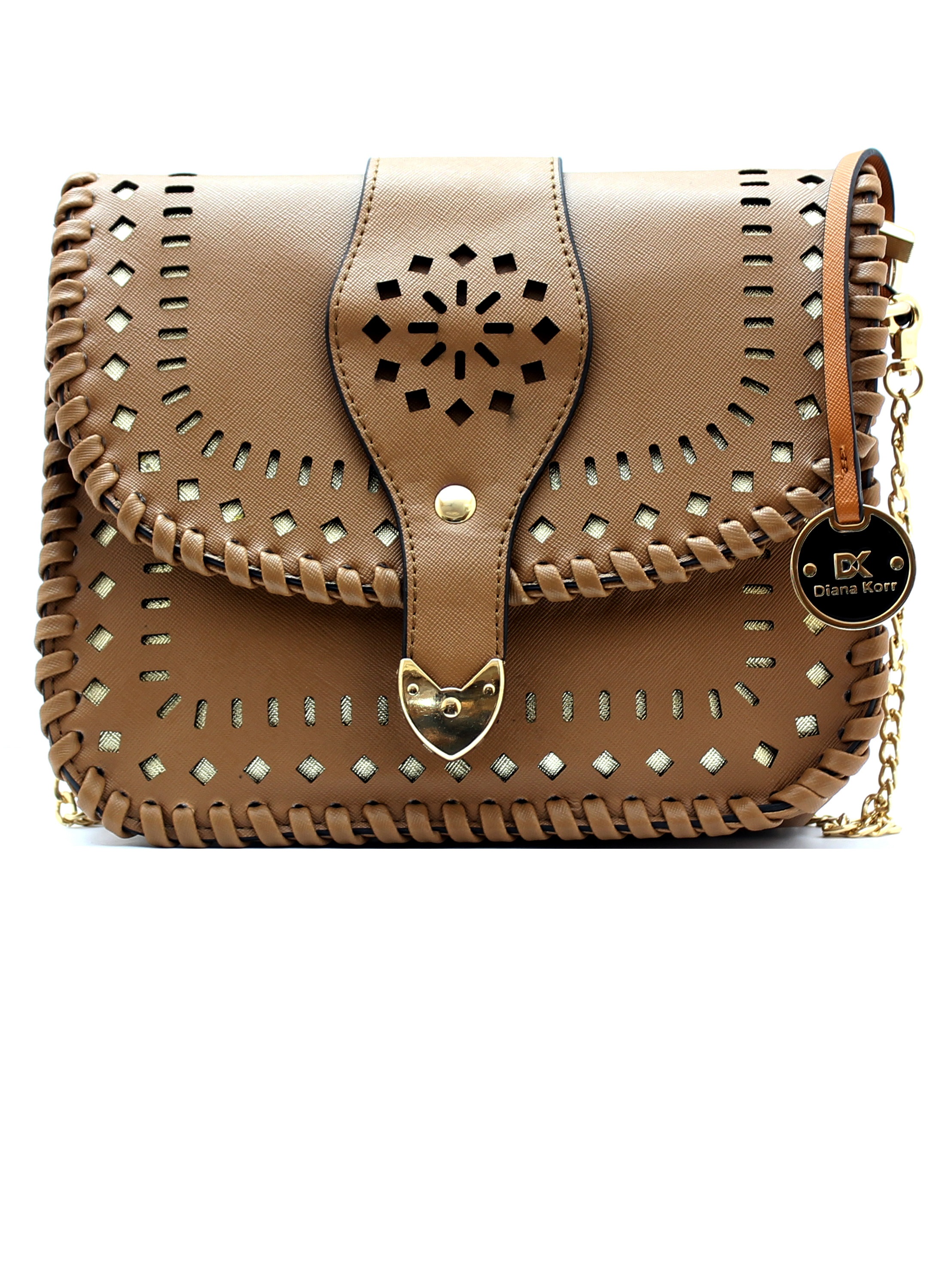 Buy Diana Korr Brown Sling Bag Online ₹1099 from ShopClues