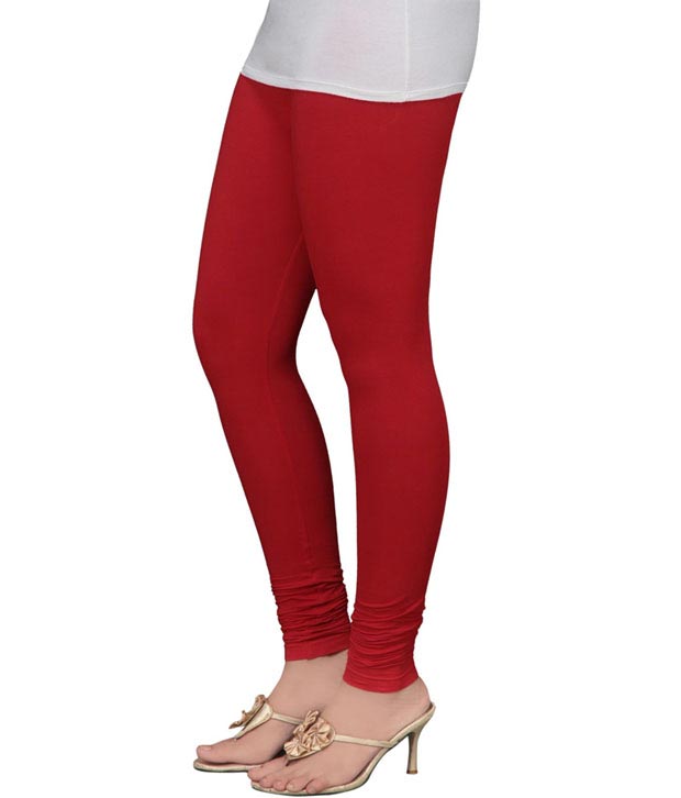 Buy Red Cotton Laggings Online @ ₹450 from ShopClues
