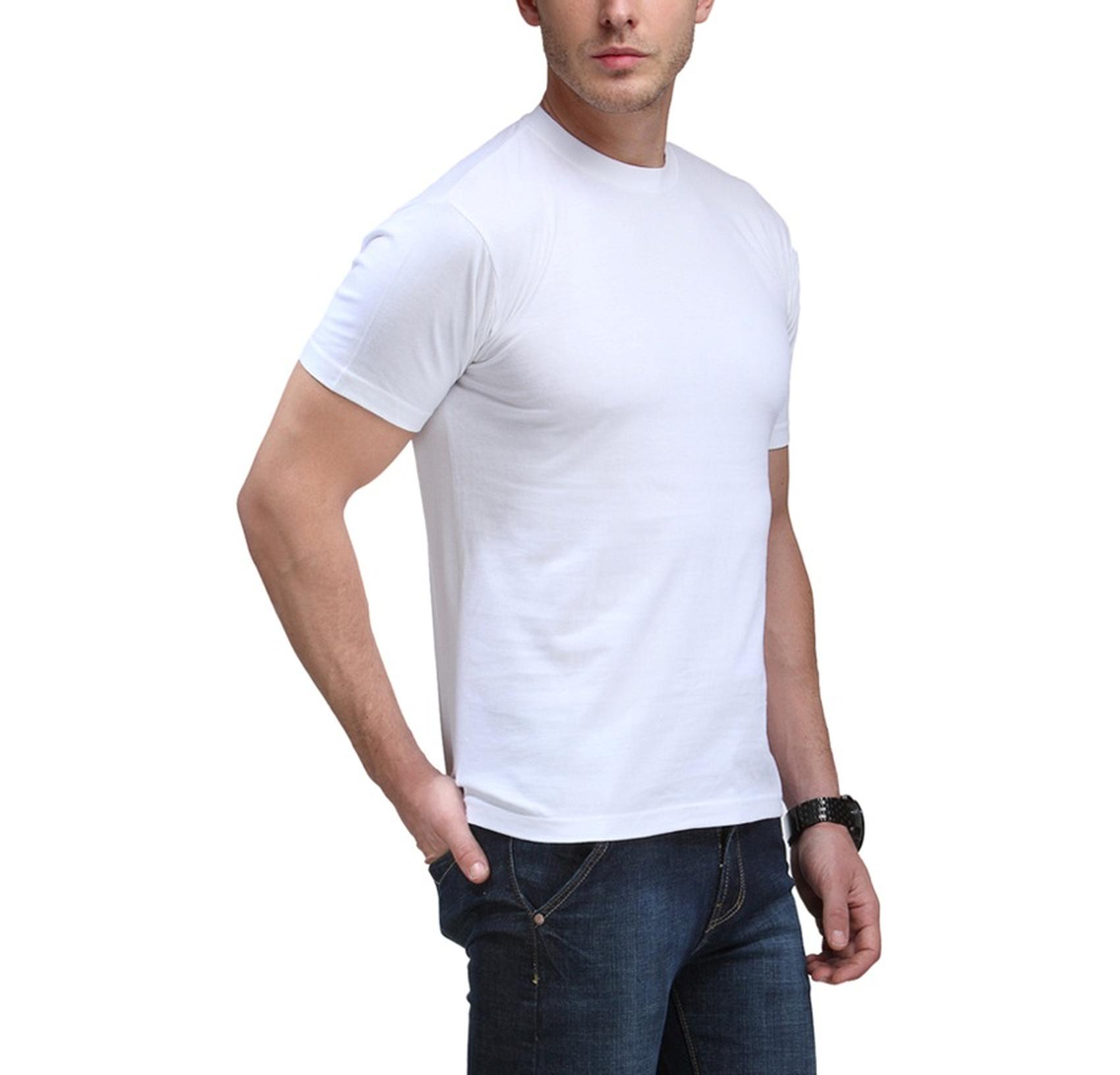 Buy Swami Samarth White Polyester T-Shirt Online @ ₹299 from ShopClues