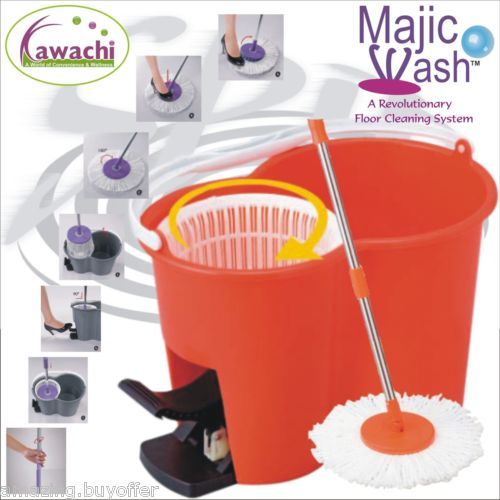 rotating floor cleaner