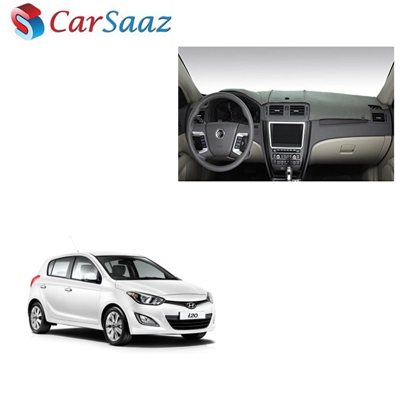 Buy Dashboard Cover For HYUNDAI I20 GREY COLOR By CARSAAZ Online