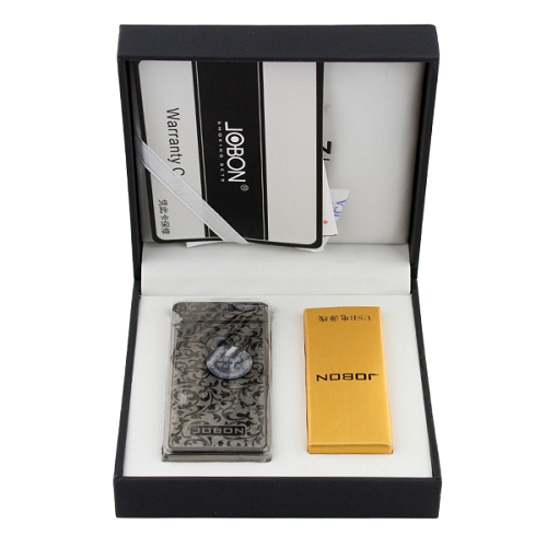 Buy JOBON Luxury Electronic Arc Rechargeable Cigarette Lighter SILVER