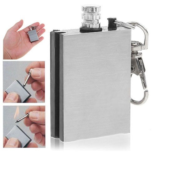 Buy Adventure Tool Portable Bottle Shaped Survival Tool Flint Fire