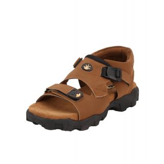 tan velcro sandals