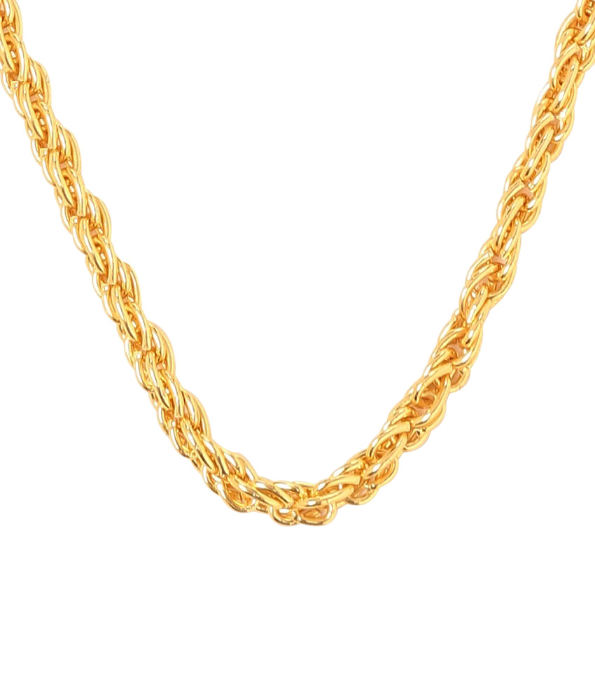 Buy Charms Dipali Gold Plated Alloy Casual Chain for Men Online @ ₹274 ...